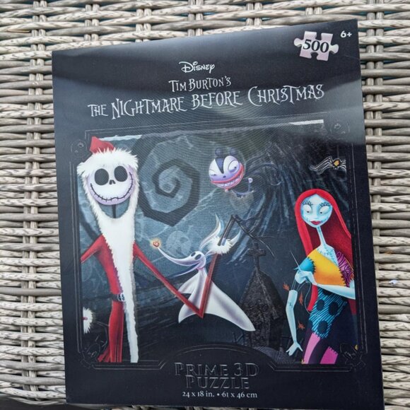 Perfect Gift! Disney Tim Burton's The Nightmare Before Christmas 3D Puzzle 500p - Picture 8 of 9
